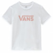 Жіноча футболка Vans Wm Drop V Ss Crew-B bílá/růžová