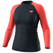 Жіноча функціональна футболка Dynafit Tour Light Merino W L/S Tee чорний/помаранчевий