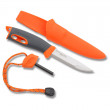 Nůž s křesadlem LMF Swedish Fire Knife oranžová orange