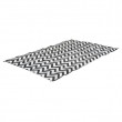 Piknikový koberec Bo-Camp Chill Mat Carpet XL Wave 3,5x2,7 černá/bílá