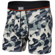 Боксерки Saxx Non-Stop Stretch Cotton Boxer Brief Fly білий/сірий