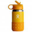 Дитяча пляшечка Hydro Flask Kids Wide Mouth 12 oz Straw Lid/Boot