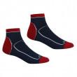 Чоловічі шкарпетки Regatta Samaris TrailSock синій/червоний