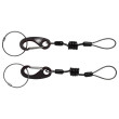 Страхувальний трос Dynafit Guide Leash (1 Pair) чорний uni