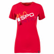 Dámské triko La Sportiva Square T-Shirt W červená Garnet
