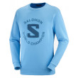 Жіноча толстовка Salomon Outlife Crewneck Sweatshirt синій