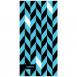 Rychleschnoucí ručník Towee Dynamic 50x100 cm modrá/černá Blue
