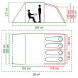 Сімейний намет Coleman MacKenzie Blackout 4