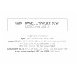 Зарядний пристрій Swissten TRAVEL CHARGER GaN 1x USB-C 20W PD AND 1x USB-A 18W QC