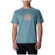 Чоловіча футболка Columbia Kwick Hike™ Graphic SS Tee синій
