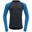 Pánské triko Devold Expedition shirt M černá/modrá Skydiver/Ink
