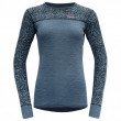 Жіноча функціональна футболка Devold Kvitegga Woman Shirt синій