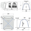 Приставний намет Outwell Milestone Shade Air