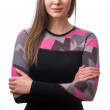 Жіноча функціональна футболка Sensor Merino Impress (long sleeve)