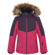 Дитяча зимова куртка Hannah Leane Jr чорний/рожевий