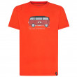 Pánské triko La Sportiva Van T-Shirt M červená Poppy