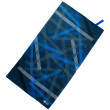 Rychleschnoucí ručník Aquawave Aviro tmavě modrá BLUE LINES PRINT