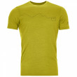 Чоловіча функціональна футболка Ortovox 120 Tec Mountain T-Shirt M світло-зелений