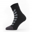 Nepromokavé ponožky Sealskinz WP All Weather Ankle Hydrostop černá/šedá Black / Grey / White