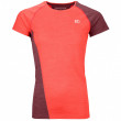 Жіноча функціональна футболка Ortovox W's 120 Cool Tec Fast Upward T-Shirt червоний