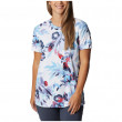 Жіноча функціональна футболка Columbia Fork Stream™ SS Tee білий/синій