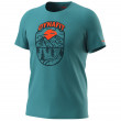 Чоловіча футболка Dynafit Graphic Co M S/S Tee синій/помаранчевий