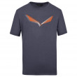 Чоловіча футболка Salewa Lines Graphic Dry M T-Shirt. синій/помаранчевий