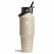 Термопляшка Hydro Flask Wide Flex Straw Travel Bottle 32 Oz бежевий OAT