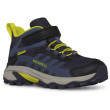 Дитячі черевики Merrell Moab Speed 2 Mid A/C Wtpf синій/жовтий navy/hi viz