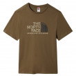 Чоловіча футболка The North Face S/S Rust 2 Tee зелений/коричневий
