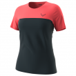Жіноча функціональна футболка Dynafit Traverse S-Tech S/S Tee W чорний/рожевий