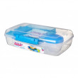 Obědový box Sistema Bento Box To Go 1,76L modrá Blue