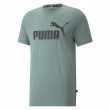 Чоловіча футболка Puma ESS Heather Tee синій