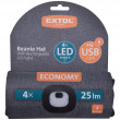 Шапка з налобним ліхтариком Extol Light Economy