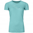 Жіноча футболка Ortovox 185 Merino Tangram Logo Ts W синій