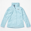 Жіноча куртка Marmot Wm's PreCip Eco Jacket синій/білий Corydalis Blue