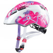 Дитячий велосипедний шолом Uvex Kid 2 рожевий white / pink