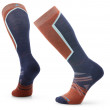 Гірськолижні шкарпетки Smartwool Ski Full Cushion OTC - Recycled синій/помаранчевий