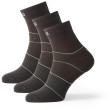 Шкарпетки Zulu Sport Men 3-pack чорний Black / Black / Gray
