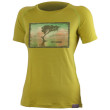 Жіноча футболка Lasting Lake жовто-зелений mustard