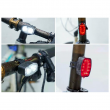 Переднє / заднє світло Solight Набір акумуляторних велосипедних ліхтарів 160 лм