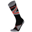 Dámské ponožky Mons Royale Lift Access Sock černá/šedá Black / Neon