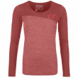 Жіноча функціональна футболка Ortovox W's 150 Cool Logo LS червоний