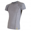 Pánské funkční triko Sensor Merino Wool Active kr.r. šedá šedá