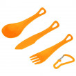 Набір столових приборів Sea to Summit Delta Cutlery Set помаранчевий