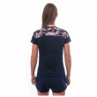 Жіноча функціональна футболка Sensor Coolmax Impress Deep Blue/Leaves
