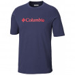 Pánské triko Columbia CSC Basic Logo Tee modrá/červená