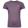 Жіноча футболка Ortovox 120 Cool Tec Mtn Stripe Ts W фіолетовий