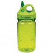 Дитяча пляшечка Nalgene Grip-n-Gulp темно-зелений Spring Green