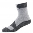 Nepromokavé ponožky SealSkinz Walking Thin Ankle šedá Olive marl/Charcoal